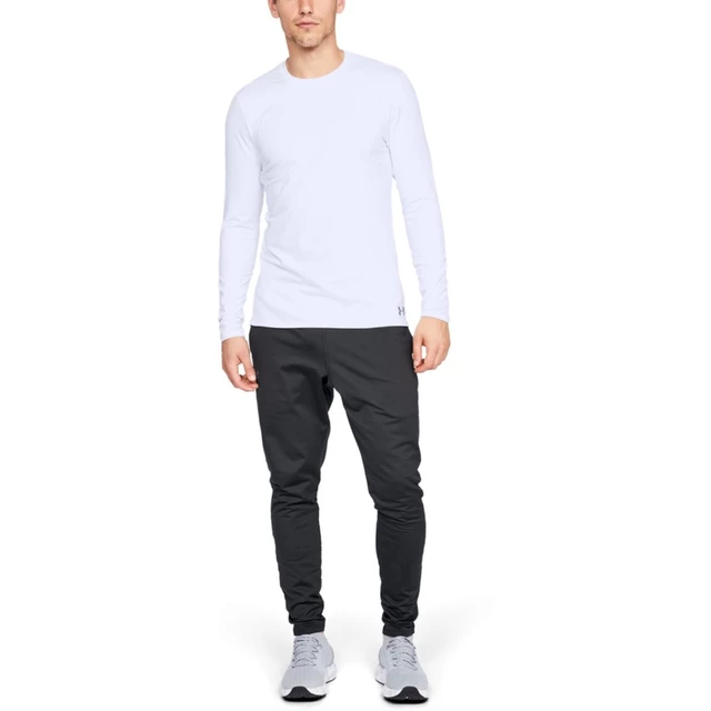 Pánske tričko Under Armour Fitted CG Crew - Black