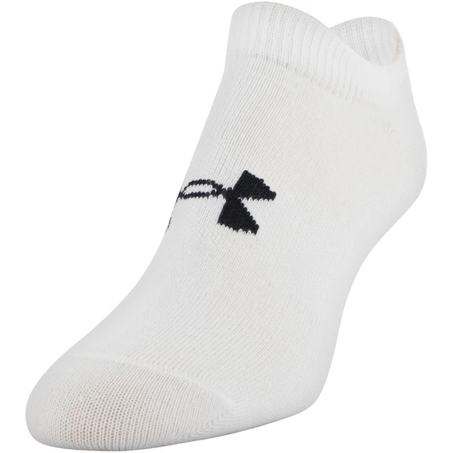 Women’s No-Show Socks Under Armour Essential – 6-Pack - White