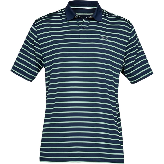 Pánske tričko Under Armour Performance Polo 2.0 Divot Stripe - XXL - Academy