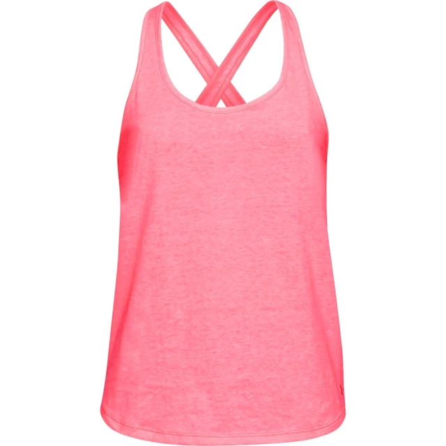 Dámske tielko Under Armour X-Back Tank - S - Mojo Pink Light Heather