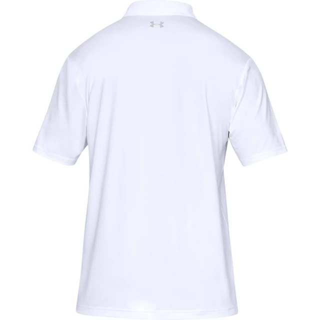 Pánske tričko Under Armour UA Crestable Performance Polo 2.0 - White