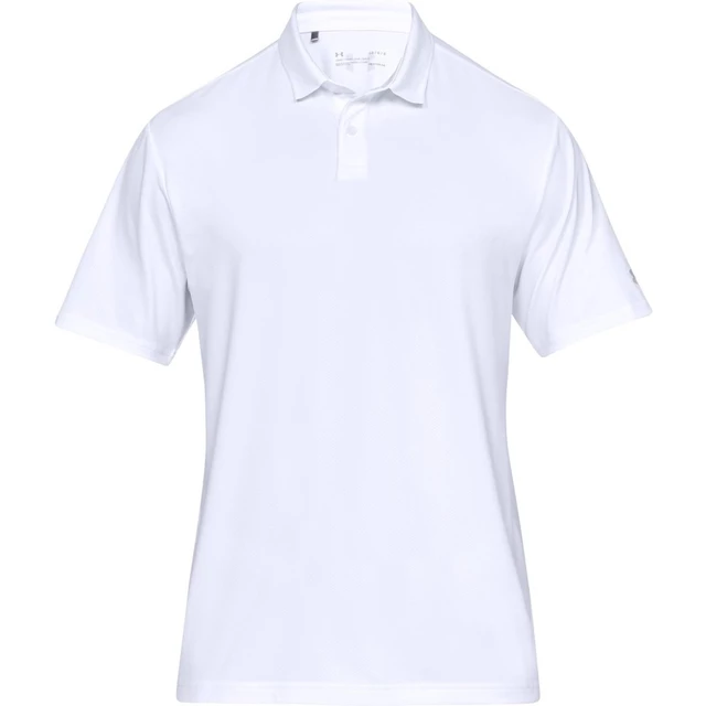 Pánske tričko Under Armour UA Crestable Performance Polo 2.0 - XL - White