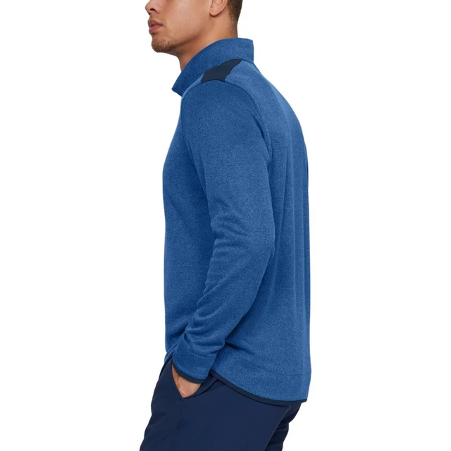 Pánska mikina Under Armour SweaterFleece 1/2 Zip - Teal Vibe