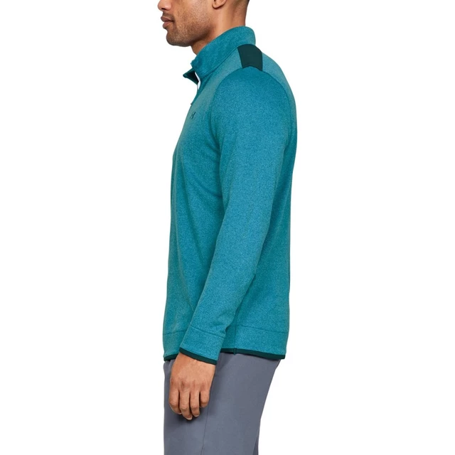 Pánska mikina Under Armour SweaterFleece 1/2 Zip - Teal Vibe