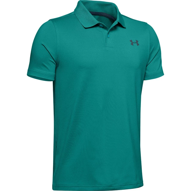 Chlapecké tričko Under Armour Performance Polo 2.0 - Vapor Green - Teal Rush