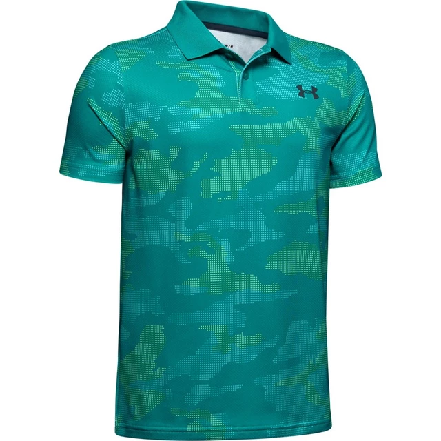 Chlapčenské tričko Under Armour Performance Polo 2.0 Novelty - YXL - Teal Rush