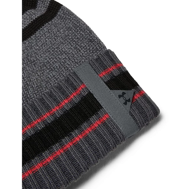 Pánska čiapka Under Armour Men's Pom Beanie - Pitch Gray