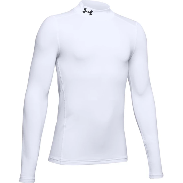 Chlapecké triko Under Armour ColdGear Armour Mock - White