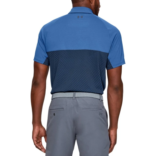 Pánske tričko Under Armour Tour Tips Blocked Polo - 3XL