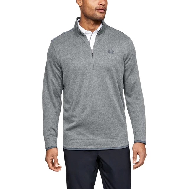 Pánska mikina Under Armour SweaterFleece 1/2 Zip - Pitch Gray