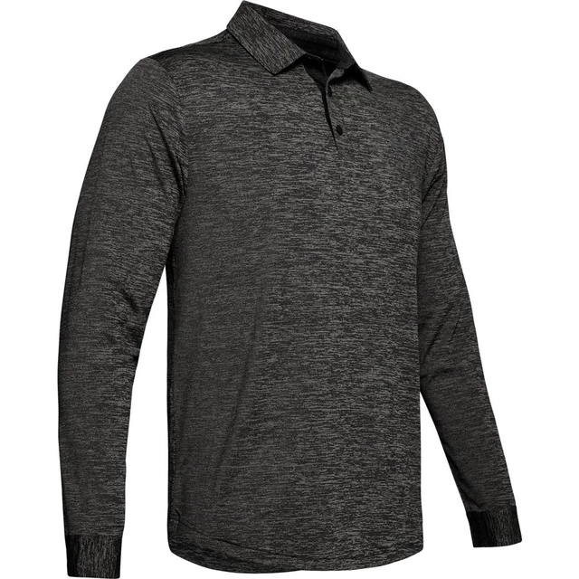 Pánske tričko Under Armour UA Long Sleeve Playoff 2.0 Polo - XL - Black