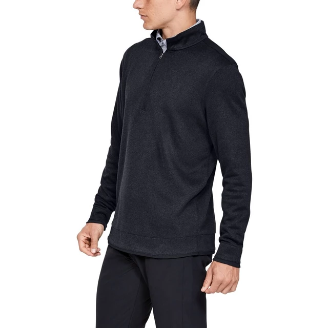 Pánska mikina Under Armour SweaterFleece 1/2 Zip - Pitch Gray