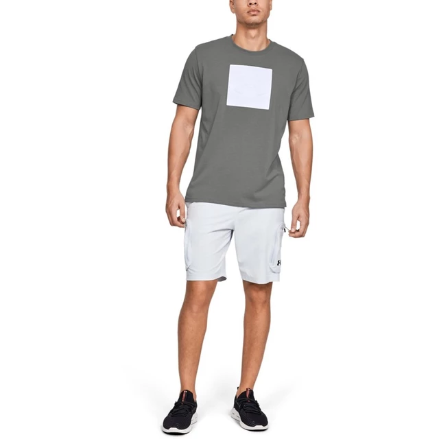 Pánske tričko Under Armour Unstoppable Knit Tee - Halo Gray