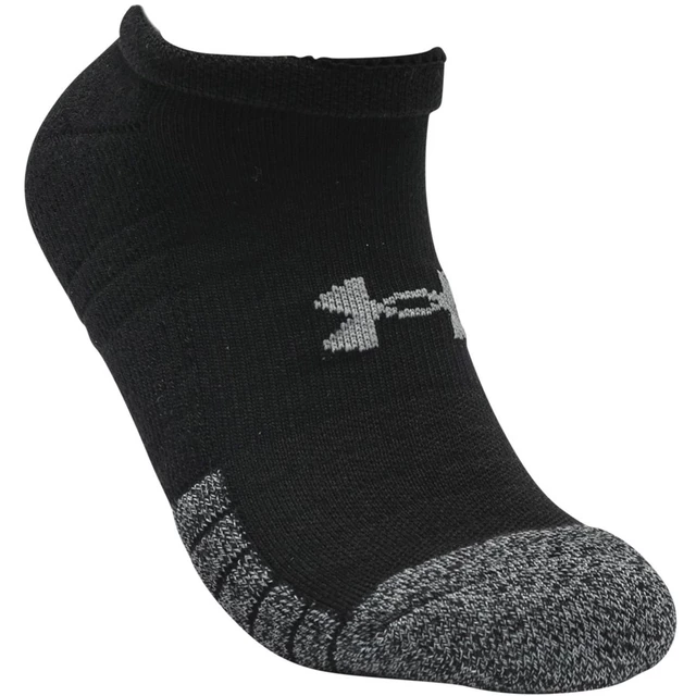 Unisex No-Show Socks Under Armour HeatGear Performance Tech – 3-Pack - Black