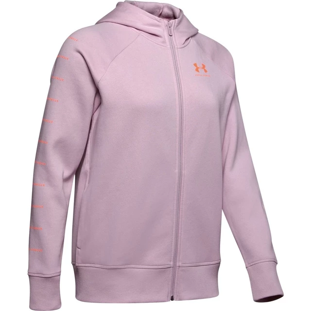 Dámská mikina Under Armour Rival Fleece Sportstyle LC Sleeve Graphic