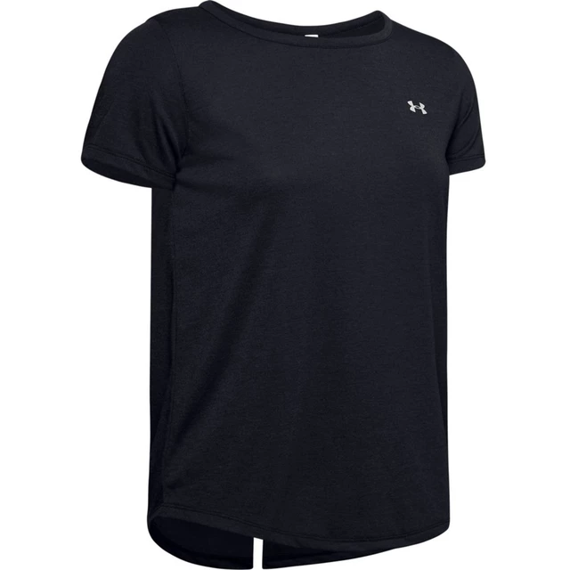 Női póló Under Armour Whisperlight SS - fekete