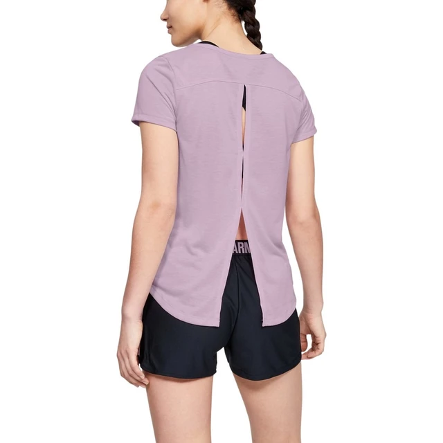 Women’s T-Shirt Under Armour Whisperlight SS - Pink Fog