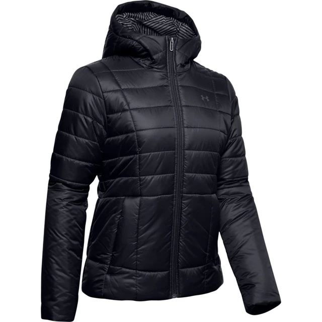 Dámská bunda Under Armour UA Armour Insulated Hooded Jkt - Black