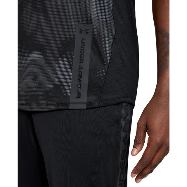 Pánské triko Under Armour MK1 SS Printed - Black