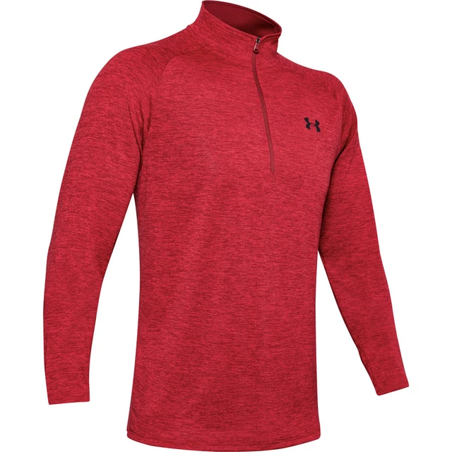 Pánske tričko Under Armour Tech 2.0 1/2 Zip - M - Cordova