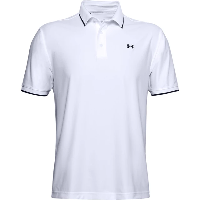 Men’s Polo Shirt Under Armour Playoff Pique - White - White