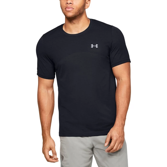 Pánske tričko Under Armour Seamless SS - XXL - Black