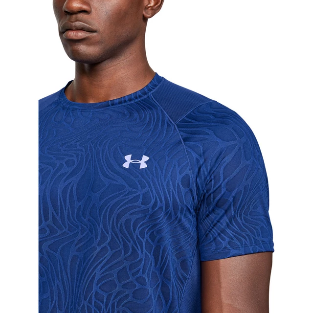 Men’s T-Shirt Under Armour MK1 Jacquard SS - Gravity Green