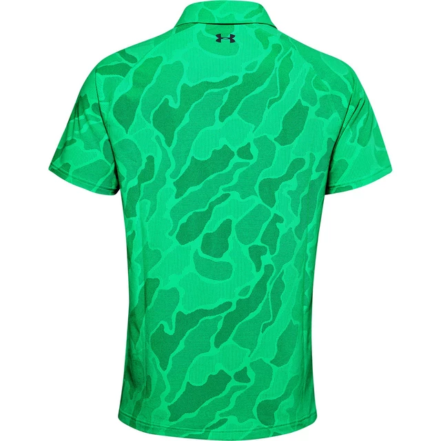 Pánske tričko s límcom Under Armour Vanish Jacquard Polo - Vapor Green