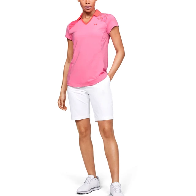 Dámske tričko Under Armour Zinger Blocked Polo - M