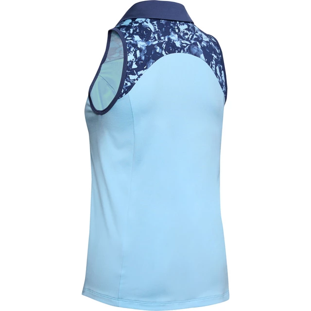 Dámske tielko s límčekom Under Armour Zinger Sleeveless Blocked Polo - XL