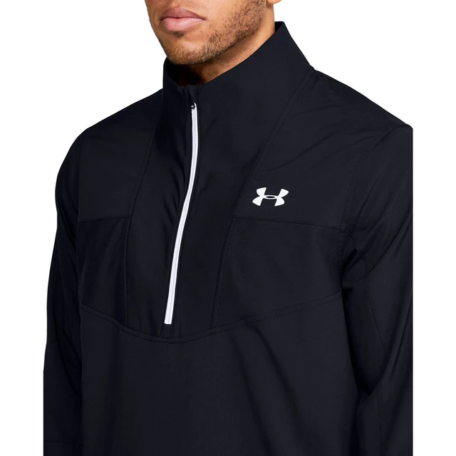 Men’s Golf Jacket Under Armour Storm Windstrike Half Zip - Black