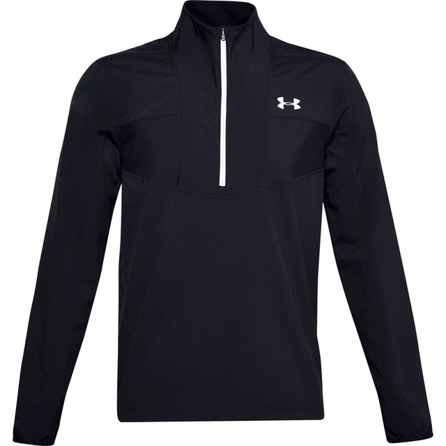 Pánská bunda Under Armour Storm Windstrike 1/2 Zip - Black Elementor Green