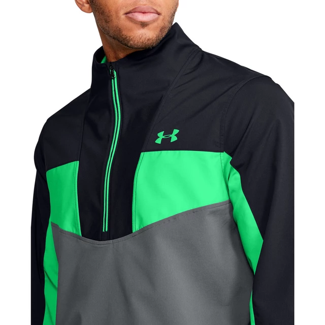 Men’s Golf Jacket Under Armour Storm Windstrike Half Zip - Black