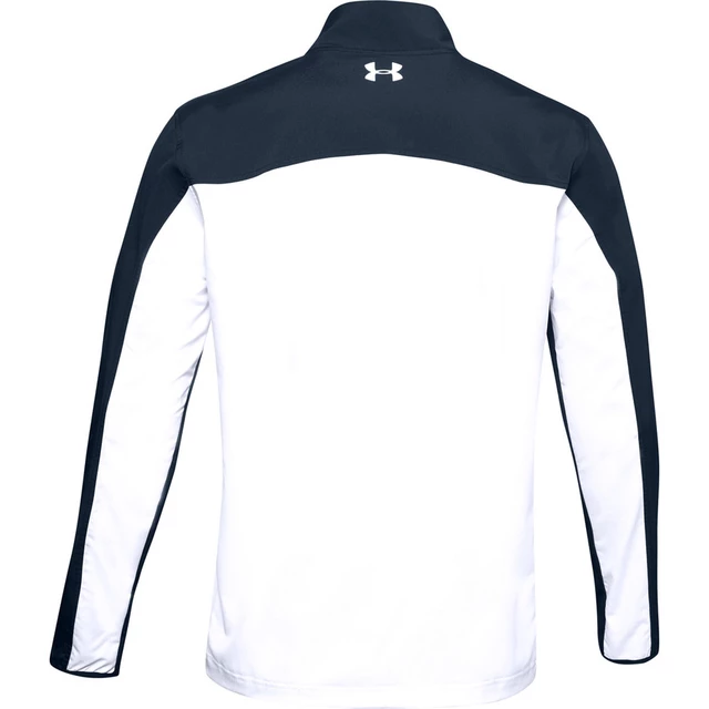 Pánska bunda Under Armour Storm Windstrike 1/2 Zip - Black Elementor Green