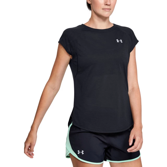 Women’s Running T-Shirt Under Armour W Streaker 2.0 Shift Short Sleeve - Blue Ink