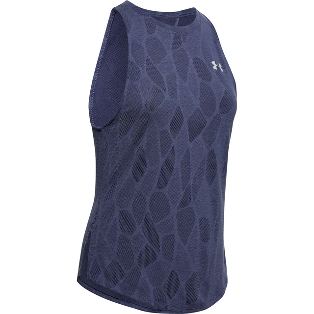 Dámske bežecké tielko Under Armour W Streaker 2.0 Shift Tank - S - Blue Ink