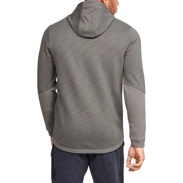 Pánska mikina Under Armour Double Knit FZ Hoodie - Halo Gray