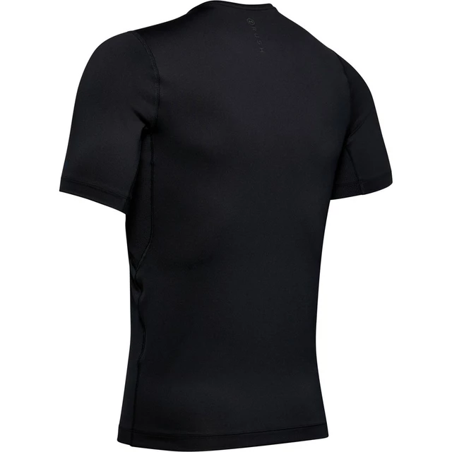 Pánske kompresné tričko Under Armour HeatGear Rush Compression SS - Black