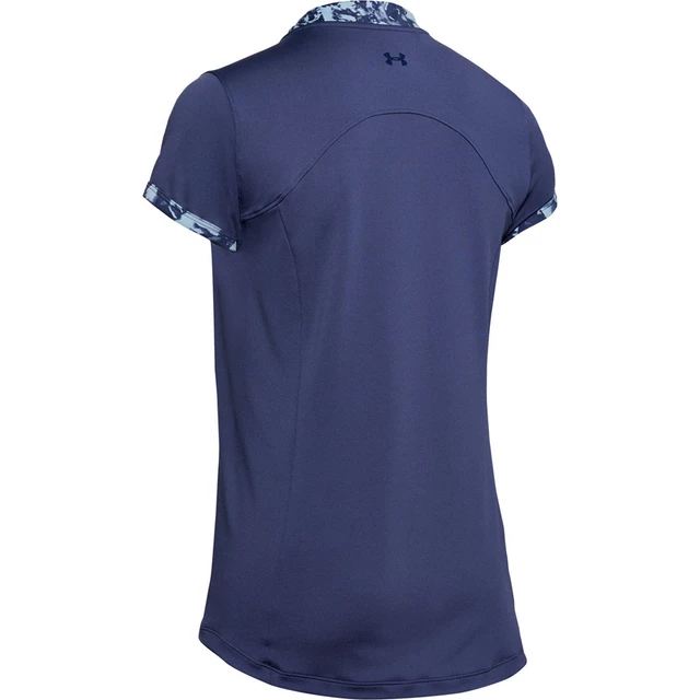 Dámske tričko Under Armour Zinger Zip Polo - Blue Ink