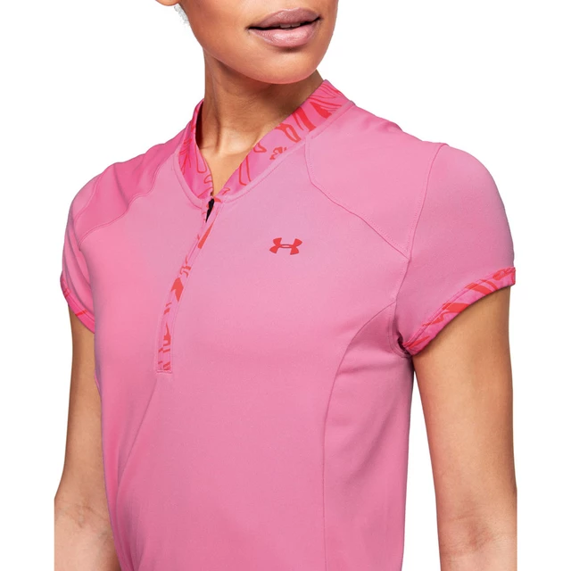 Dámske tričko Under Armour Zinger Zip Polo - L