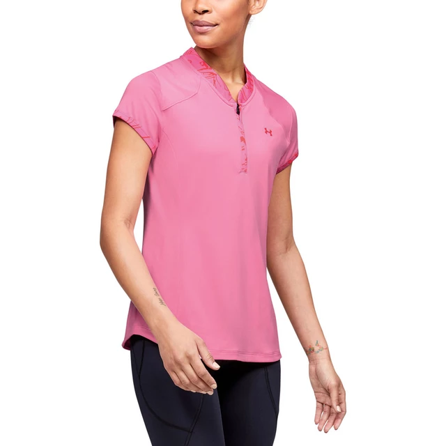 Dámske tričko Under Armour Zinger Zip Polo - XS