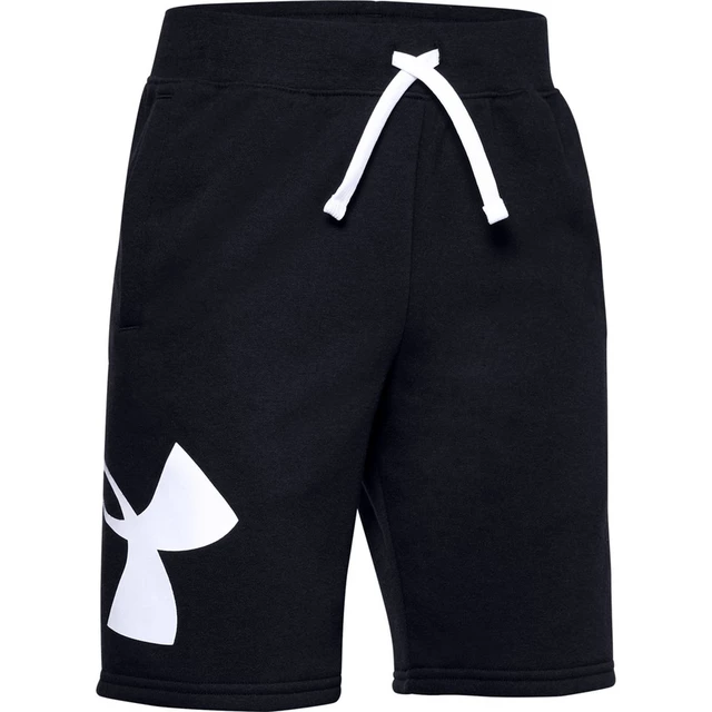 Chlapecké kraťasy Under Armour Rival Fleece Logo Shorts - Black - Black