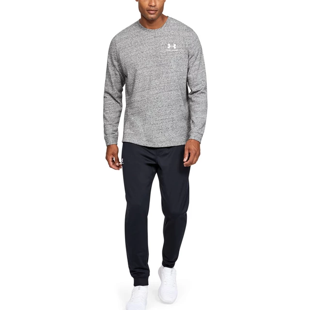 Men’s Hoodie Under Armour Sportstyle Terry Logo Crew - Black