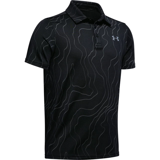 Chlapčenské tričko Under Armour Playoff Polo - Black - Black