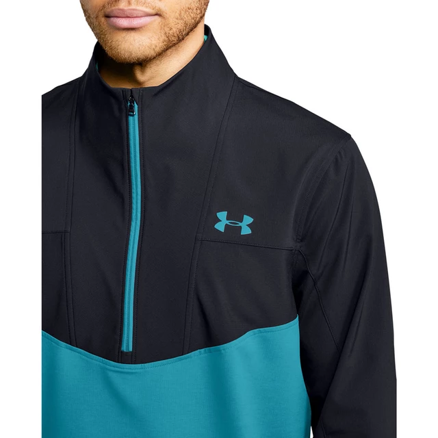 Men’s Golf Jacket Under Armour Storm Windstrike Half Zip - Black