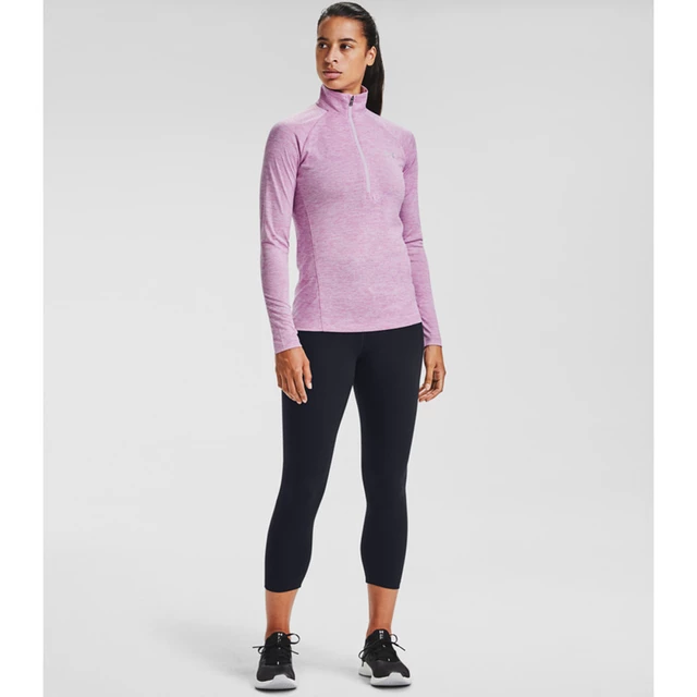 Dámská funkční mikina Under Armour New Tech 1/2 Zip - Twist - Polar Purple