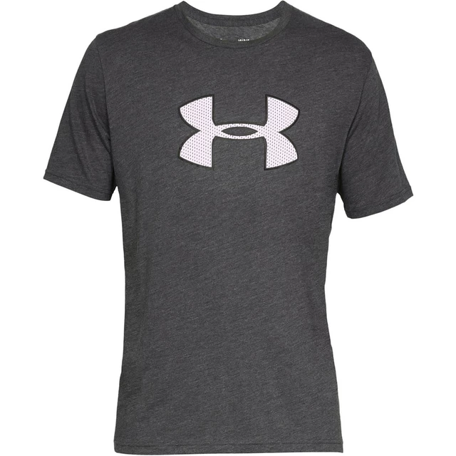 Pánske tričko Under Armour Big Logo SS - Charcoal Medium Heather