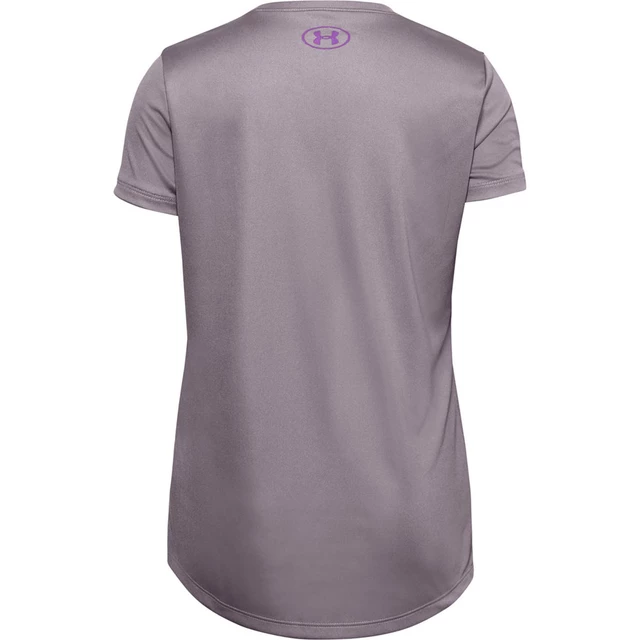 Dívčí triko Under Armour Tech Graphic Big Logo SS T-Shirt - Slate Purple