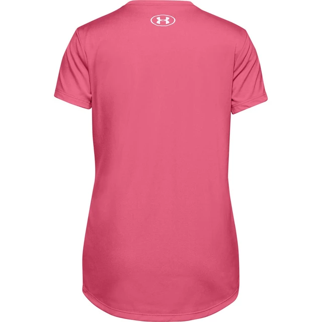 Dievčenské tričko Under Armour Tech Graphic Big Logo SS T-Shirt - Eclectic Pink