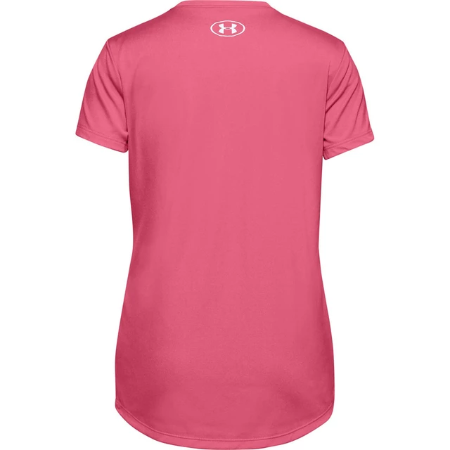 Girls’ T-Shirt Under Armour Tech Graphic Big Logo SS - Eclectic Pink